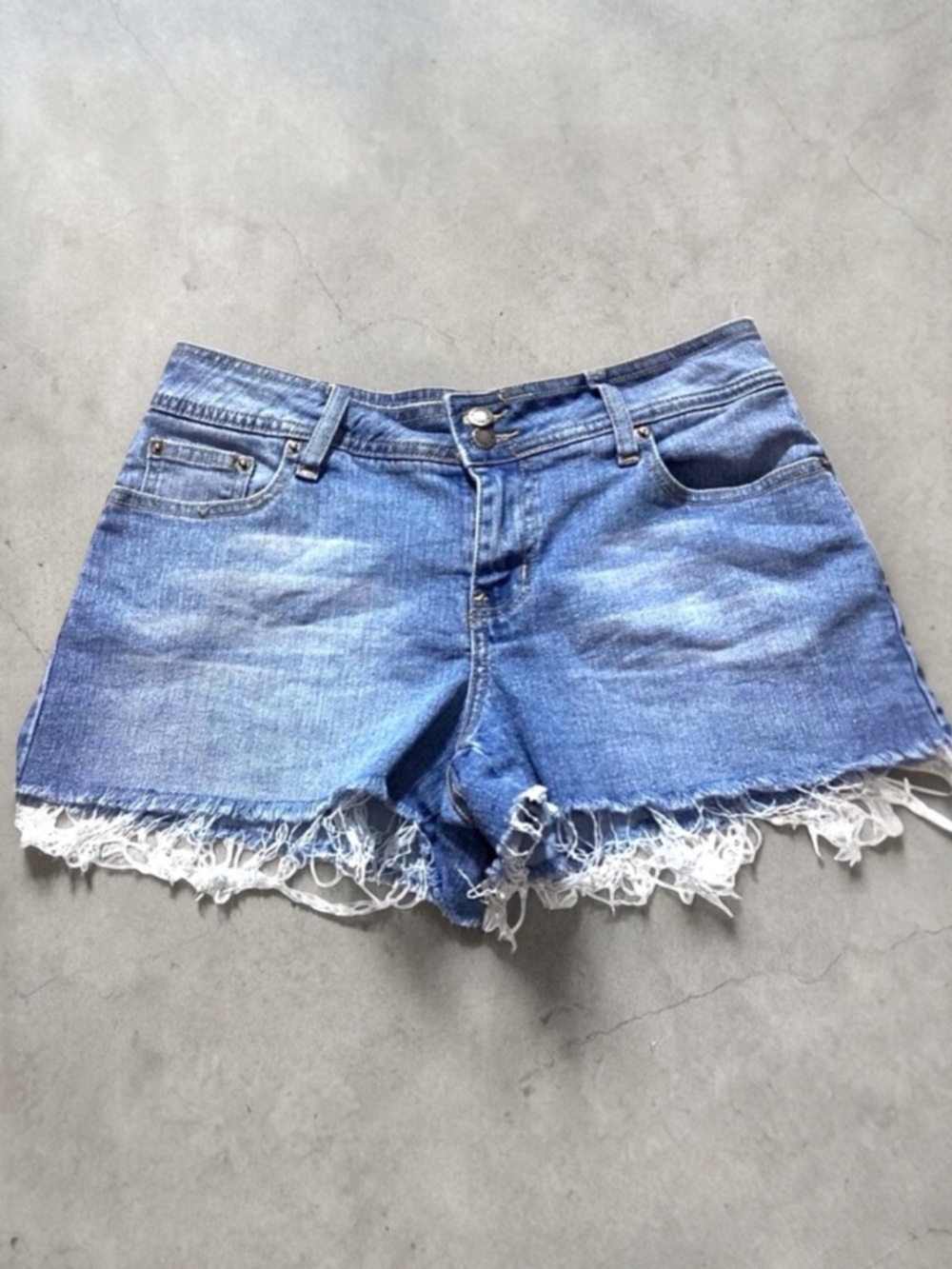 Zanadi Blue Jean Shorts